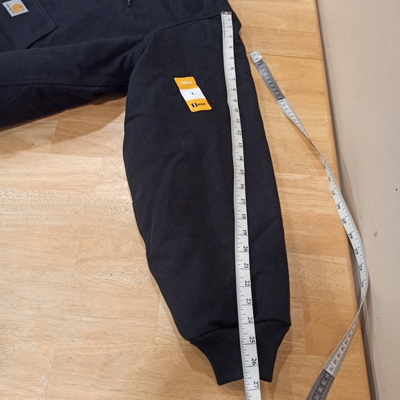 Carhartt Men's Loose Fit Firm Duck Insulated l-Lined Active Jack. Sz large - Picture 14 of 14